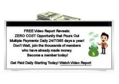 FREE Video Report Reveals: ZERO COST Opportunity