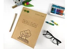 How does a reputable stationery manufacturer ensure the sustainability of their materials?