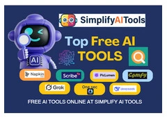 Use the Best Free AI Tools from Trusted Sites – Powered by Simplify AI Tools