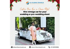 Vintage Car Rental in Jaipur – Book Royal Cars for Wedding & Events