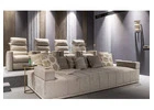 What role does branding play in the interior design of commercial spaces?