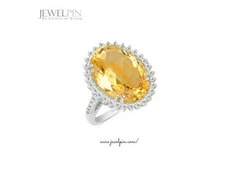 Shop Wholesale Silver Big Stone Rings: JewelPin’s Top Picks