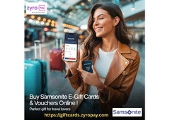Buy Samsonite E-Gift Cards & Vouchers Online | Perfect Gift for Travel Lovers