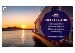 Führerscheinfreies Hausboot Müritz & Hausboot mieten in Brandenburg