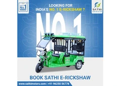 Best E Rickshaw Companies in India – Sathi Motors