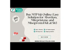 Buy MTP Kit Online: Mifepristone and Misoprostol Kit at $63