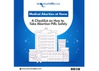 Medical Abortion at Home: A Checklist on How to Take Abortion Pills Safely