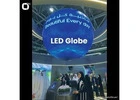 Vibrant LED Globes Enhance UAE Experiences
