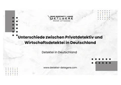 Unterschiede zwischen Privatdetektiv und Wirtschaftsdetektei in Deutschland