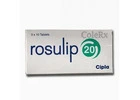 Does Rosulip interact with blood pressure drugs?