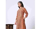 Ajrakh Kurta – Heritage Printing with Modern Elegance