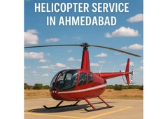 Experience Helicopter Services in Ahmedabad | Book Your Helicopter