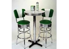 Bars and Booths offers Pub table sets for sale in distinct colors and laminates
