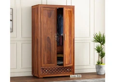Spacious Wooden Cupboard – Modern Bedroom Wardrobe