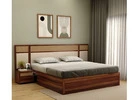 Stylish wooden bed for sale check bed price today