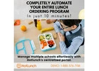Smart School Lunch Ordering Software by Hot Lunch