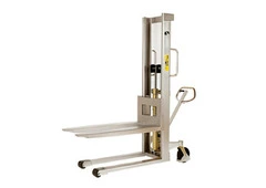 Boost Warehouse Productivity with Manual & Semi-Electric Stackers