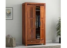 Sleek Wardrobe for Bedroom – Compact Wooden Cupboard for Clothes