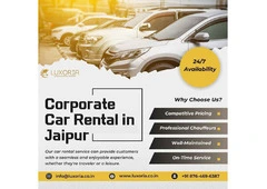 Corporate Car Rental in Jaipur