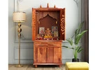 Traditional Pooja Mandir for Home Crafted for Modern Interiors