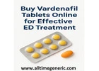Buy Vardenafil Tablets Online for Effective ED Treatment