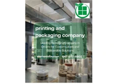 Canada Custom Packaging with Sustainable Innovation | Elements Branding Solutions