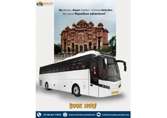 Premium Volvo Bus on Rent in Jaipur