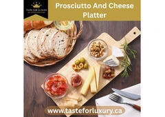 Authentic Prosciutto and Cheese Platter for Food Lovers
