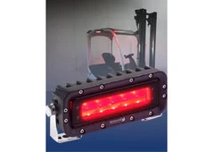 Forklift Red Danger Light for Warehouse Safety | Prevent Accidents