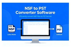 Secure NSF to PST Converter Tool to Export Notes Database to Outlook