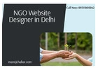 Affordable NGO Website Designer in Delhi for Social Organizations