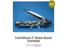 Buy the new-age Italian Stiletto Switchblades that are made with anodized aluminium alloy