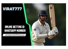Online Cricket ID WhatsApp Number for Safe Betting Access & 24/7 Assistance