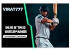 Online Cricket ID WhatsApp Number for Live Matches & Odds | Instant ID