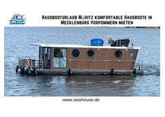 Hausbooturlaub Müritz komfortable Hausboote in Mecklenburg Vorpommern mieten