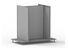Smart Retail Displays with Grey Gondola Shelving