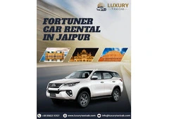Luxury Fortuner Car Hire in Jaipur | Best Rental Service