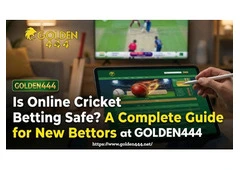 Safe Online Cricket Betting Guide – Choose the Best Online Cricket ID with Golden444