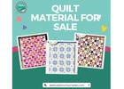 Buy Quilting Cotton Online from a Trusted Fabric Store