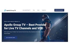 Super Fast Apollo Group TV: Premium IPTV Entertainment