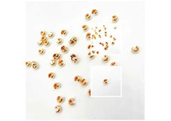 Premium 14K Gold Crimps & Sterling Silver Crimps Wholesale