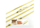 Classic Solid Gold Chain Necklace for a Luxurious Look