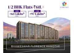 Bhaveshwar Florence Kamothe: 1/2 BHK Flats ₹61L+