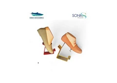 Acrylic Shoe Display Stand heel | Sona Traders International