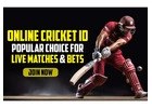Online Cricket ID Popular Choice for Live Matches & Bets