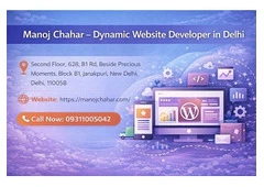 Hire a Trusted Dynamic Website Developer in Delhi