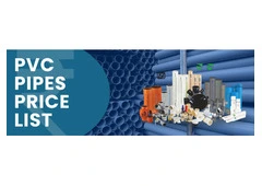 PVC Pipes Price List