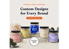 Candle Label Printing for Premium Brand Appeal
