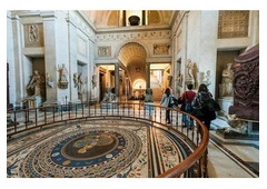 Witness the ageless artworks and frescos by famous artists at the Vatican Museum