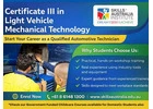 Enrol Now in Certificate 3 in Light Vehicle Mechanical Technology Perth and Get Workshop-Ready